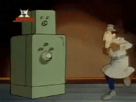 inspector gadget gif|inspector gadget self destruct gif.